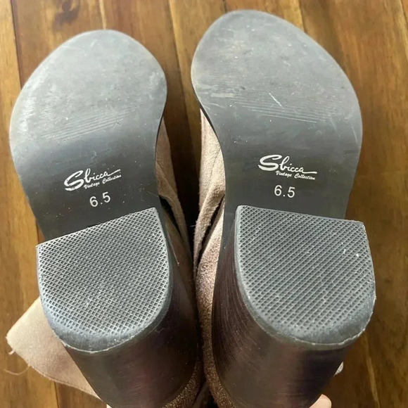 Sbicca Millie leather heeled booties - Picture 10 of 13